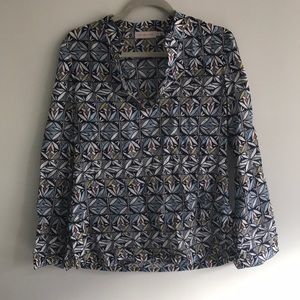 Tori Burch Cotton & Silk Cover Up Top Size Medium